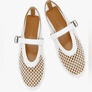 Mesh Ballet Flats - Size 8